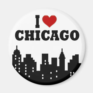 I Liebe Chicago Magnet