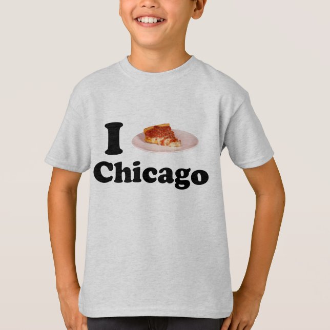 I Liebe-Chicago-Shirt T-Shirt (Vorderseite)