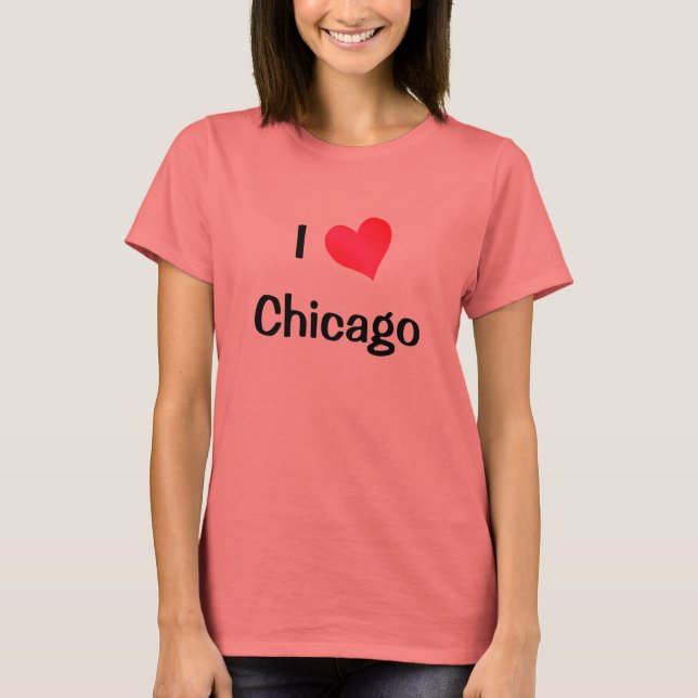 I Liebe Chicago T-Shirt (Vorderseite)