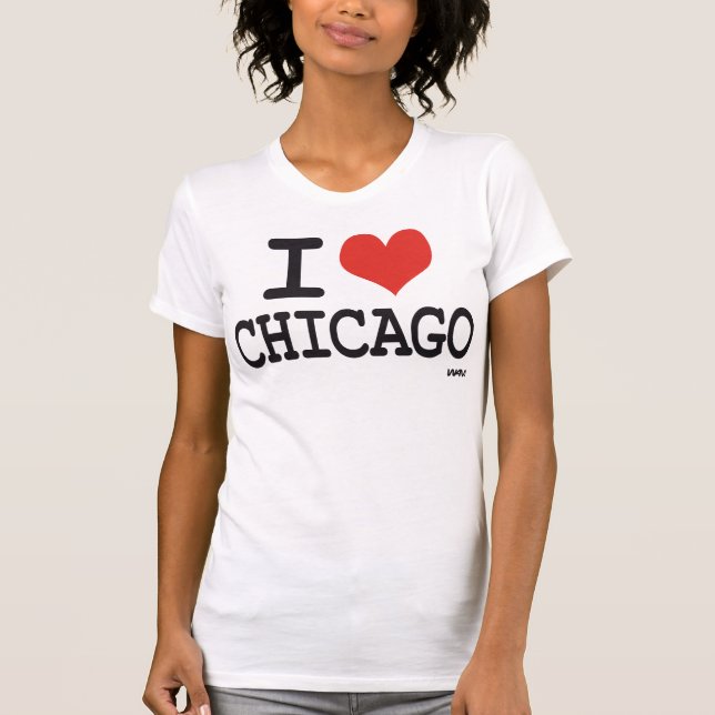 I Liebe Chicago T-Shirt (Vorderseite)