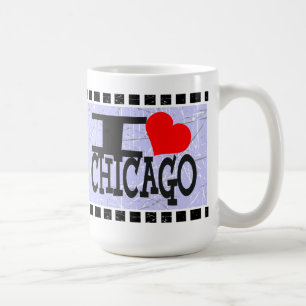I Liebe Chicago - Tasse
