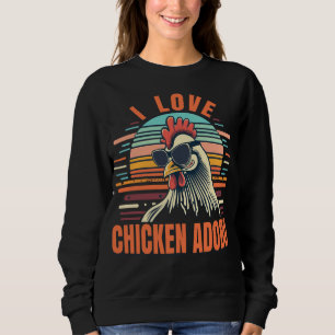 I Liebe Chicken Adobo Funny Filipino Sweatshirt