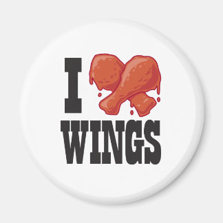 I Liebe Chicken Wings Magnet