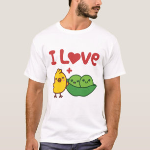 I Liebe Chickpeas Hummus Kawaii T-Shirt
