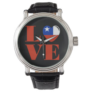 I LIEBE CHILE ARMBANDUHR