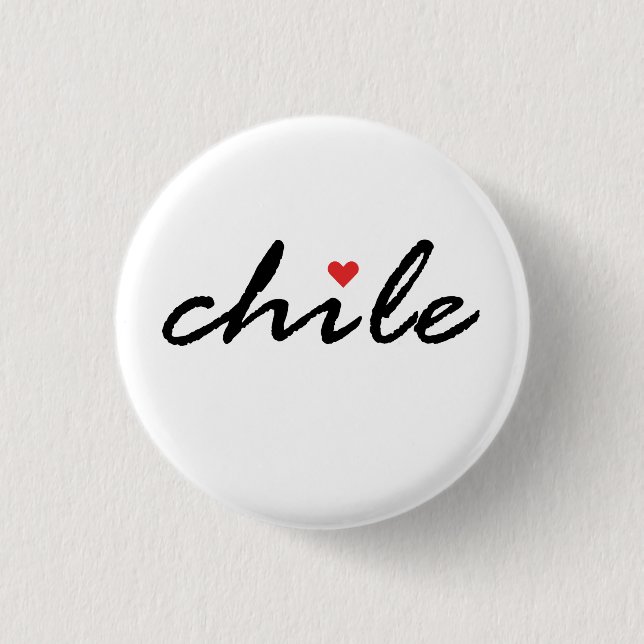 I LIEBE CHILE BUTTON (Vorderseite)