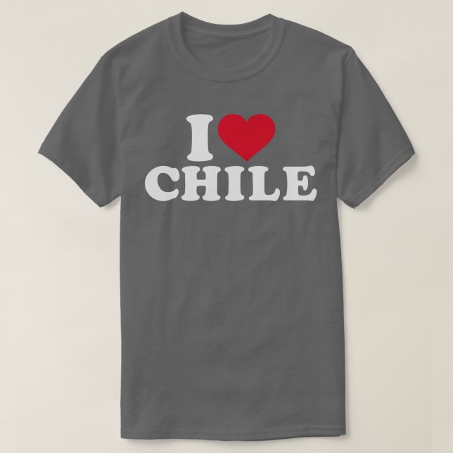 I LIEBE CHILE T-Shirt (Design vorne)