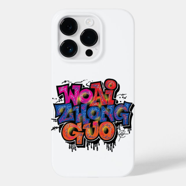 I LIEBE CHINA Case-Mate iPhone HÜLLE (Rückseite)