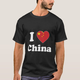 I Liebe China I China Chinesisch T-Shirt