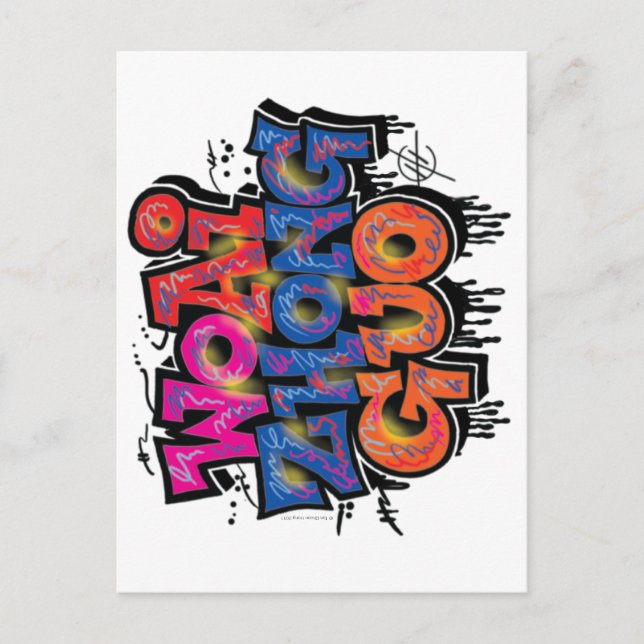 I LIEBE CHINA POSTKARTE (Vorderseite)