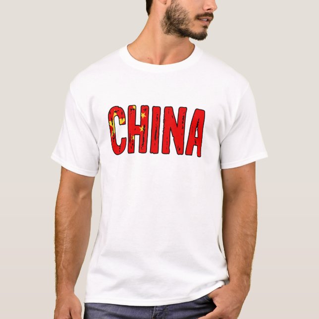 I LIEBE CHINA T-Shirt (Vorderseite)