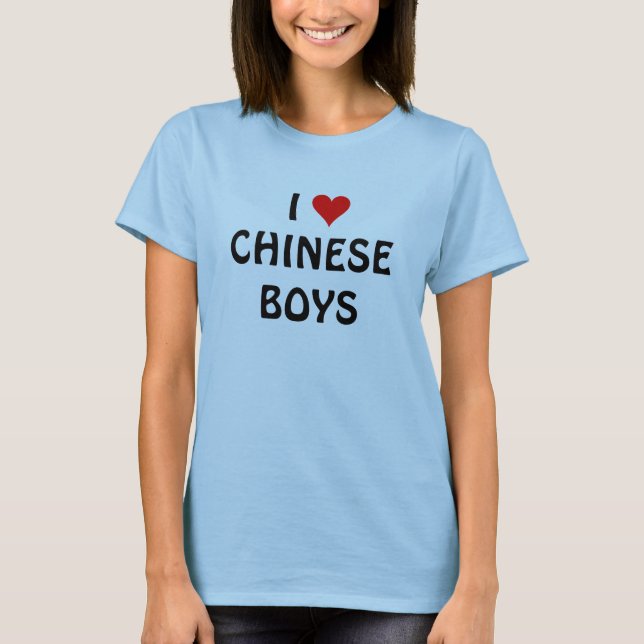 I LIEBE-CHINESE-JUNGEN T-Shirt (Vorderseite)