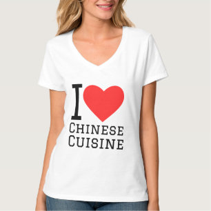 I Liebe Chinesische Küche T-Shirt