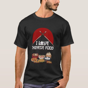 I Liebe Chinesisches Restaurant Lover Asian Restau T-Shirt