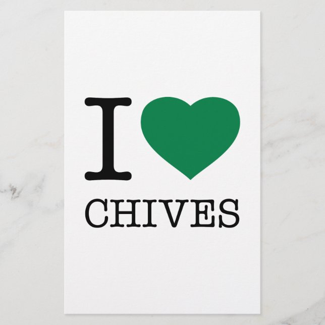 I LIEBE CHIVES FLYER (Vorne)