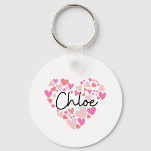 I Liebe Chloe Schlüsselanhänger