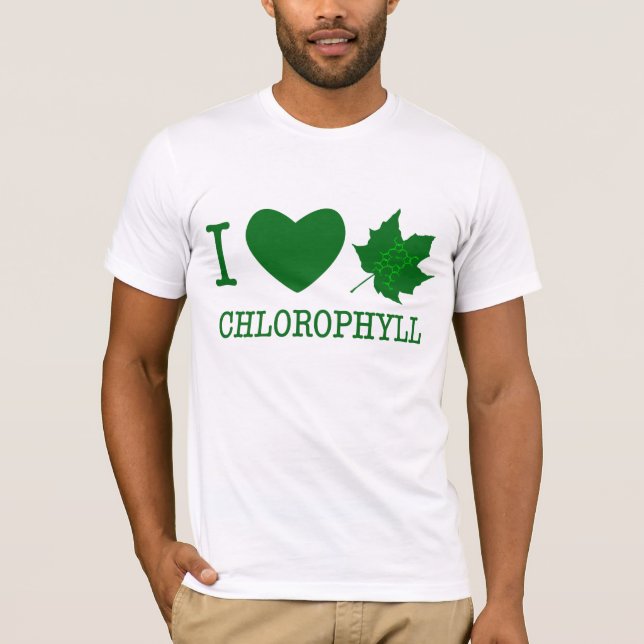 I Liebe-Chlorophyll T-Shirt (Vorderseite)