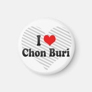 I Liebe Chon Buri, Thailand Magnet