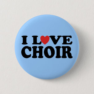 I Liebe-Chor Button