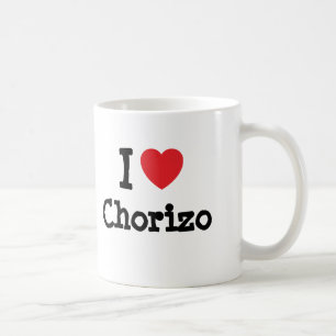 I Liebe Chorizo T - Shirt Kaffeetasse