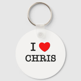 I Liebe Chris Schlüsselanhänger