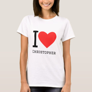 I Liebe Christopher T-Shirt
