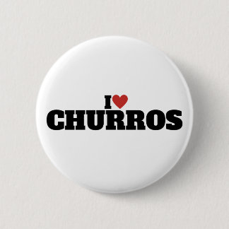 I Liebe Churros Button