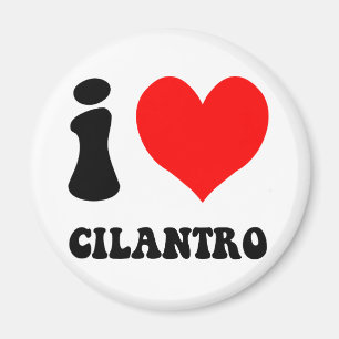 i Liebe cilantro Magnet
