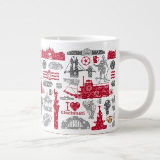 I Liebe Cincinnati 20oz Keramik Tasse