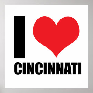 I Liebe Cincinnati Poster