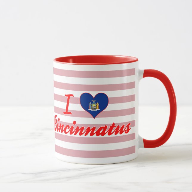 I Liebe Cincinnatus, New York Tasse (Rechts)