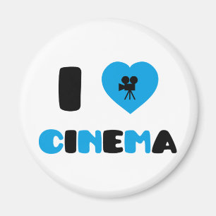 I Liebe Cinema Magnet
