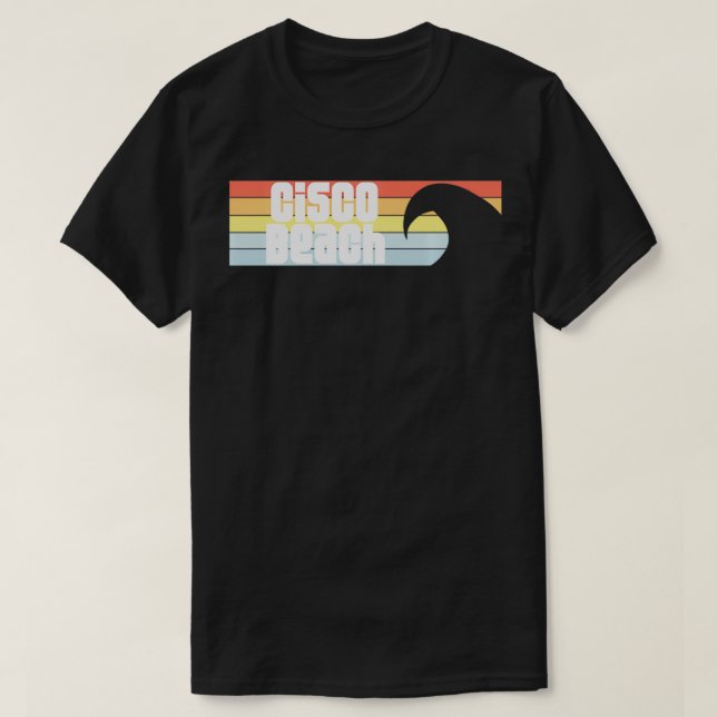 I Liebe Cisco Beach Nantucket Massachusetts Beach  T-Shirt (Design vorne)