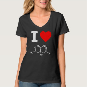 I Liebe Citric Acid Skincare Ingredients Chemie T-Shirt