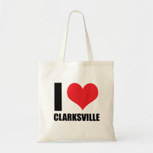 I Liebe Clarksville Tragetasche