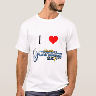 I Liebe ClassicChristian247.com - T - Shirt