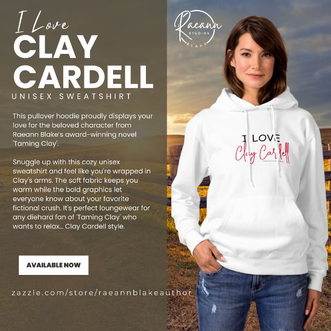 I Liebe Clay Cardell Basic Unisex Sweatshirt (Von Creator hochgeladen)