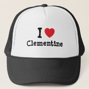 I Liebe Clementine T - Shirt Truckerkappe