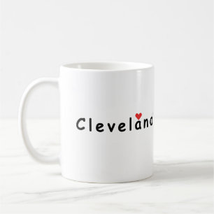 I Liebe Cleveland Kaffeetasse
