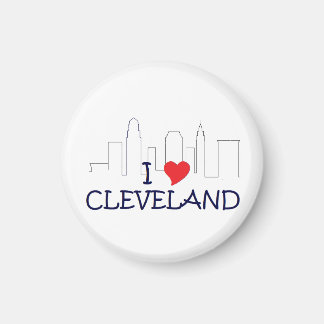 I Liebe Cleveland Magnet