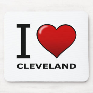 I LIEBE CLEVELAND, OH- - OHIO MOUSEPAD