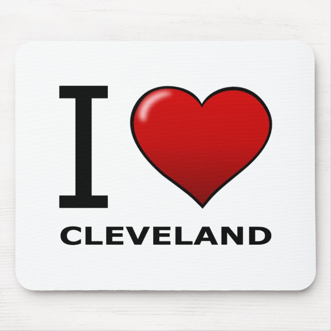 I LIEBE CLEVELAND, OH- - OHIO MOUSEPAD (Vorne)