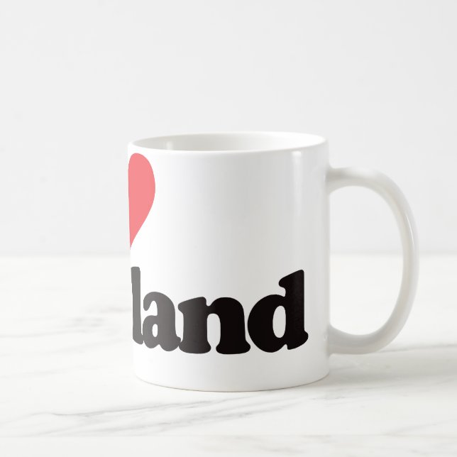 I Liebe Cleveland Tasse (Rechts)
