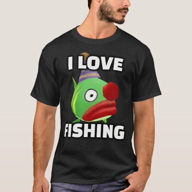 I Liebe Clownfischfang Toontown Shirt (Vorderseite)