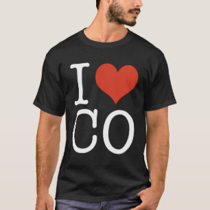 I Liebe Co Colorado USA T-Shirt