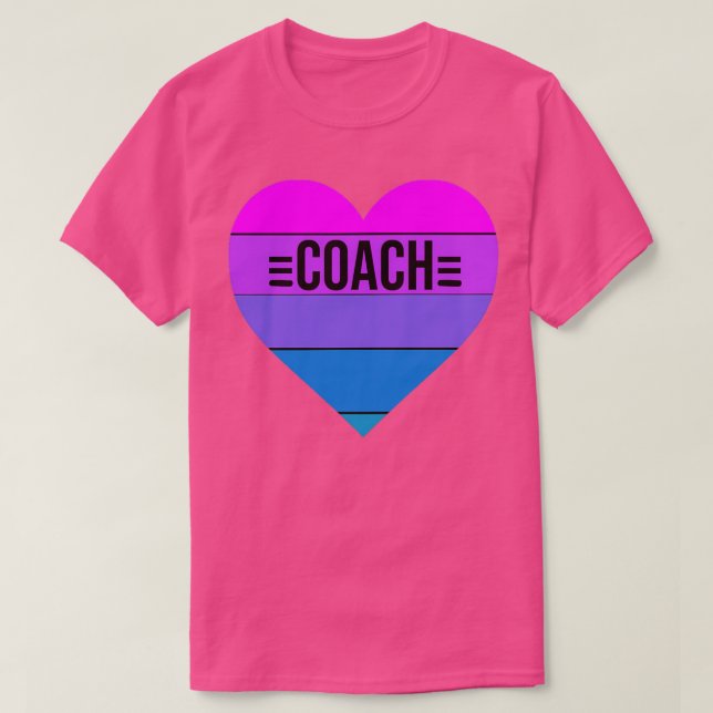 I Liebe Coach T-Shirt (Design vorne)