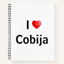 I Liebe Cobija Notizbuch