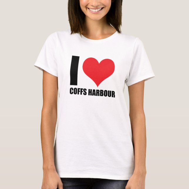 I Liebe Coffs Harbour T-Shirt (Vorderseite)