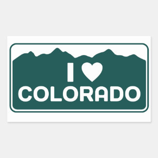 I Liebe Colorado Sticker