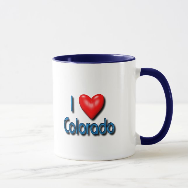 I Liebe Colorado Tasse (Rechts)